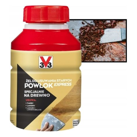 Gel para eliminar revestimientos de madera antiguos 0,25 l (1/5)