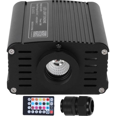 Source LED RGBW à Contrôle Vocal pour Éclairage Plafond Fibre Optique Décoratif (1/5)