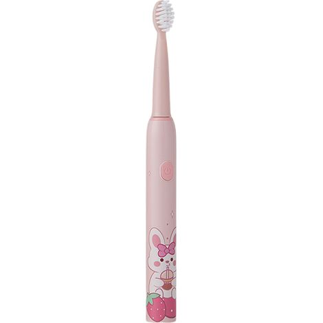 1 Brosse à dents électrique, rechargeable USB, minuteur 2 min, 3 modes, étanche, pour enfants dès 5 ans (1/5)