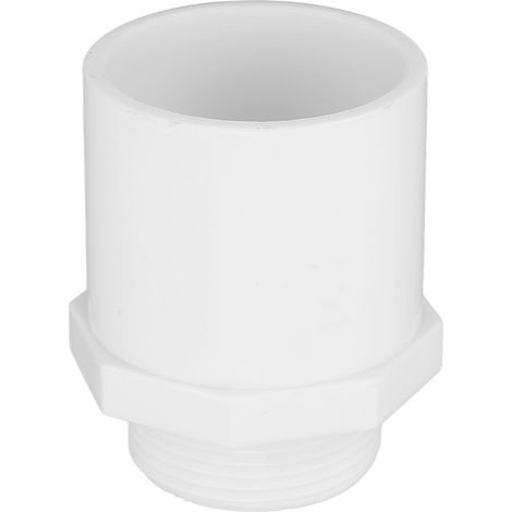 Raccord PVC pour Irrigation Agricole et Horticulture - Compatible G1 Entrée Mâle (1 pièce)