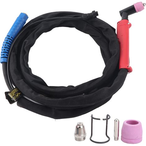 Torche de coupe plasma AG-60, pistolet à air comprimé rouge, machine de soudage électronique ABS, outil de découpe. (1/5)