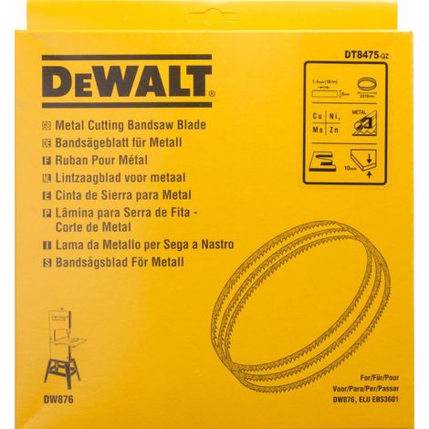 DeWalt Bandsägeblätter 2215x6x0,6 mm 1,4 mm