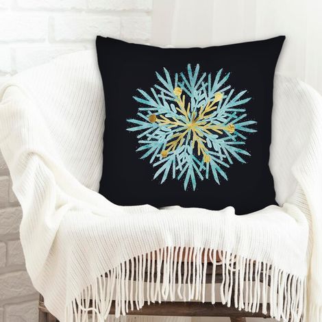 Housse de coussin décorative à fermeture éclair invisible pour décoration de maison et de chambre à coucher