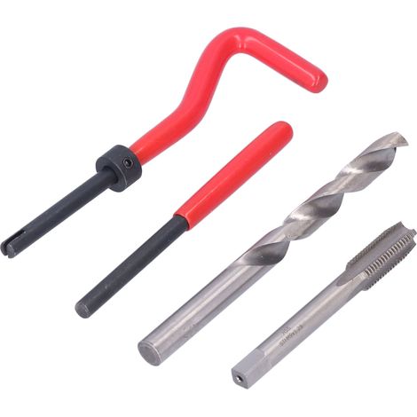 Kit de 15 inserts de réparation de filetage M9x1,25 mm pour la réparation automobile - Outils de restauration de filetage endommagé (1/5)