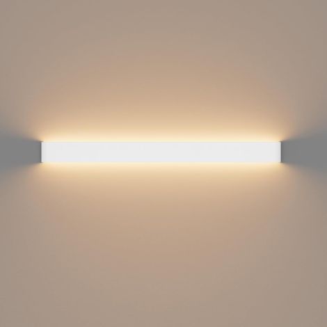 1 Applique murale LED 35W, Design moderne haut et bas, Blanc chaud 3000K, Intérieur Salon Chambre (1/5)
