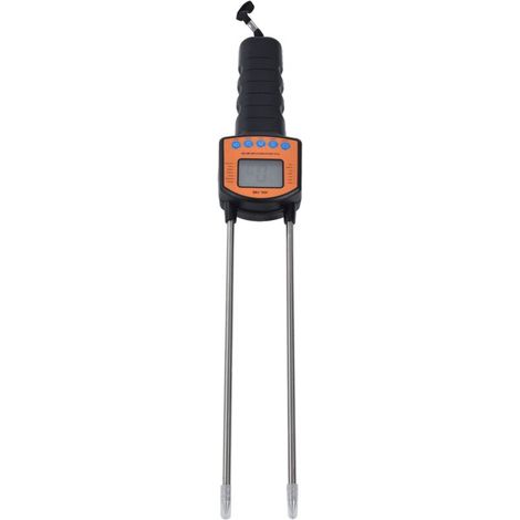 Grain moisture tester, backlit LCD screen, high precision, high sensitivity, robust and bend-resistant (1/5)