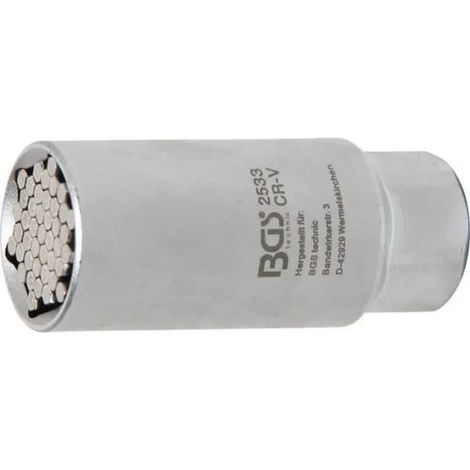 Enchufe universal BGS Technic acero 10 mm 9 a 21 mm