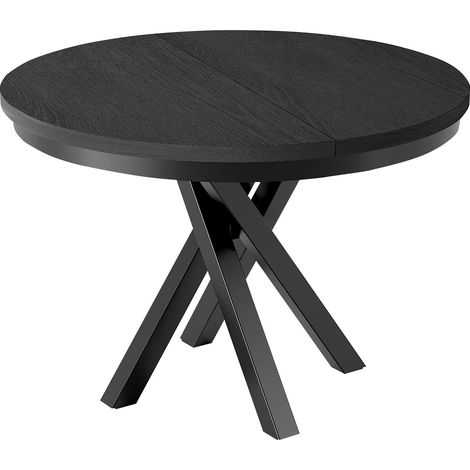 Mesa Mavtoru 111, Negro, 75x0x0cm, Alargamiento, Aglomerado laminado, Metal (1/4)