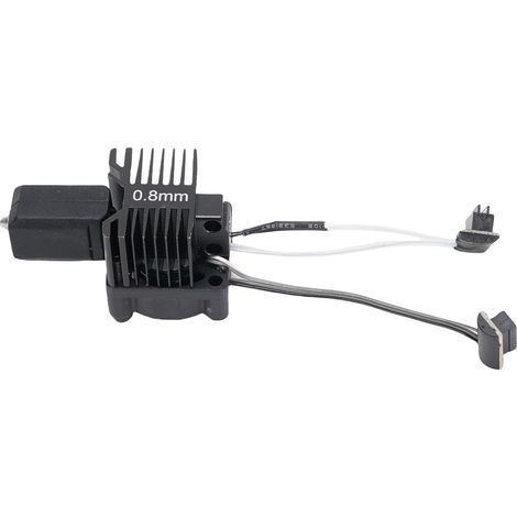 3D Printer Hot End, 0.8mm Hardened Steel Nozzle (1/5)