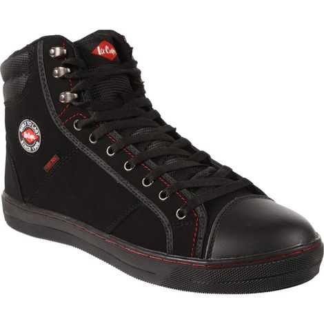 Lee Cooper unisex-adulto LCSHOE022 Scarpe antinfortunistiche, nere, 43
