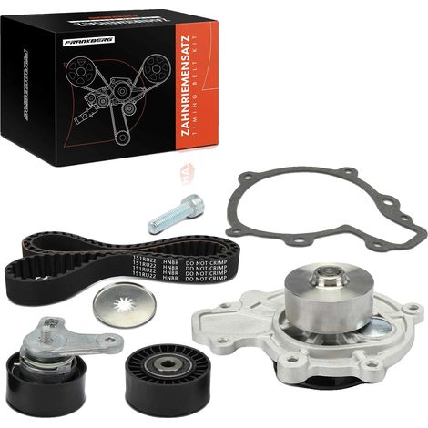 Kit cinghia di distribuzione, lunghezza 1438,28 mm, larghezza 22 mm, 1 cinghia, 151 denti, include pompa dell'acqua (1/5)
