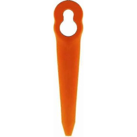 Lot de 100 lames compatibles avec les coupe-bordures Stihl Polycut 2-2, Polycut 3-2, FSA 45, FSA 57 et FSE 52. Lames en plastique pour coupe-bordures sans fil Stihl. (1/5)