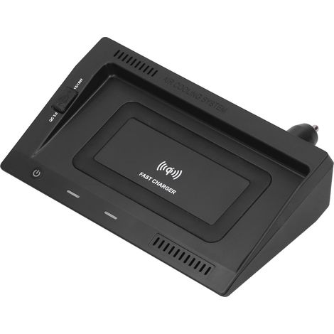 Chargeur sans fil voiture 15W QC3.0 USB QI rapide support téléphone protection multiple (1/5)