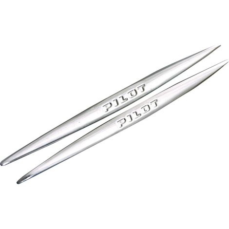 Chrome Decos, decorazioni adesive cromate, 2 pz - 290 mm (1/5)