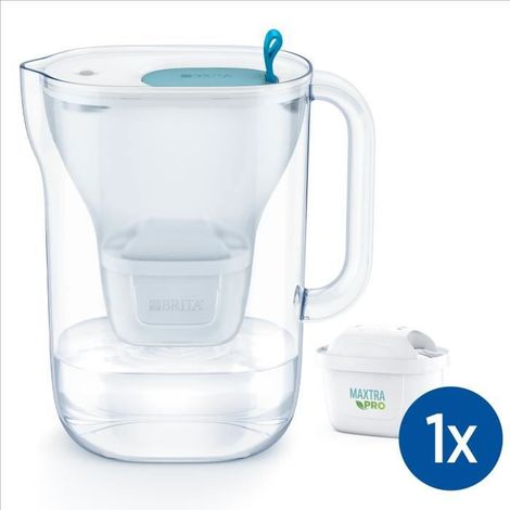 Brita Style Wasserfilterkaraffe Blau 2,4 Liter