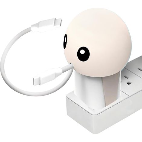 Organisateur de câbles extensible et amusant Rangement pour câbles de charge de téléphone, idéal pour les voyages, les résidences étudiantes, les adolescents, les adultes, les étudiants, la maison, l