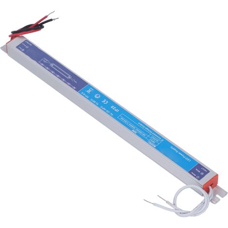 Alimentation à découpage pour ruban LED, protection IP20, transformateur, entrée 180-250 V CA, 24 V, 1,25 A, 30 W (1/5)