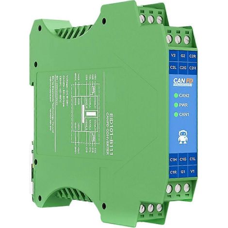 Répéteur d'isolation CANFD, modules de communication CAN 2.0 industriels, communication haut débit 5 Mbps (1/5)