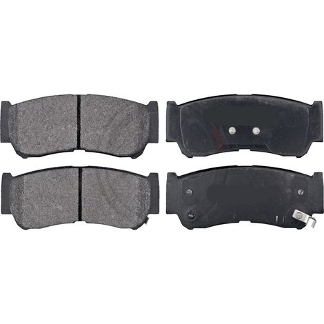 KIT PASTIGLIE FRENO POSTERIORI compatibile con HYUNDAI SANTA FE II (CM) / PASTIGLIE FRENANTI AUTO OEM FDB1910 , / SOSTITUZIONE DIRETTA / BASSA POLVERE / SILENZIOSO (1/4)