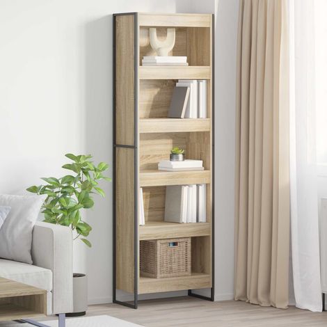 Bücherregal 2 pcs Sonoma 60 x 30 x 189,5 cm Holzwerkstoff