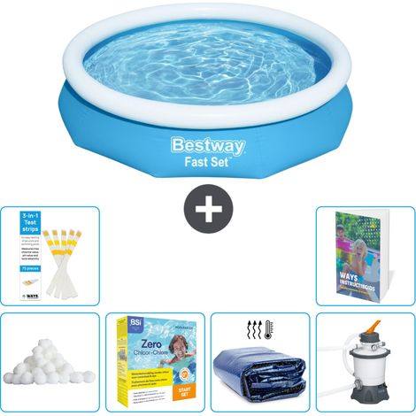 Bestway Piscina Bestway Fast Set Redonda - 305x66 cm - 7-piezas  S75 (1/5)