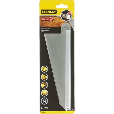 Lama per Sega Multifunzione Hcs Stanley Scorpion Legno Plastica 200 mm