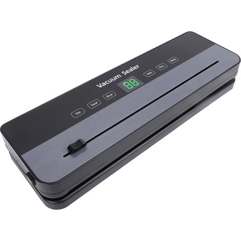 Machine à sceller sous vide automatique 6 modes compacte avec 30 sachets pour aliments secs et humides, prise UE (1/5)