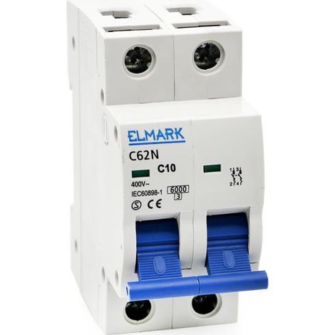 INT.MAGNETOTERMICO C10A 6KA 2P CURVA C (1/3)
