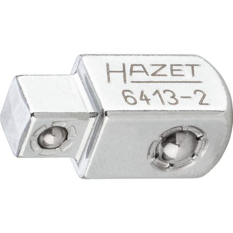 Carré traversant 6413-2 ∙ Carré massif 10 mm (3/8 pouce) ∙ Carré massif 6,3 mm (1/4 pouce) HAZET (1/3)