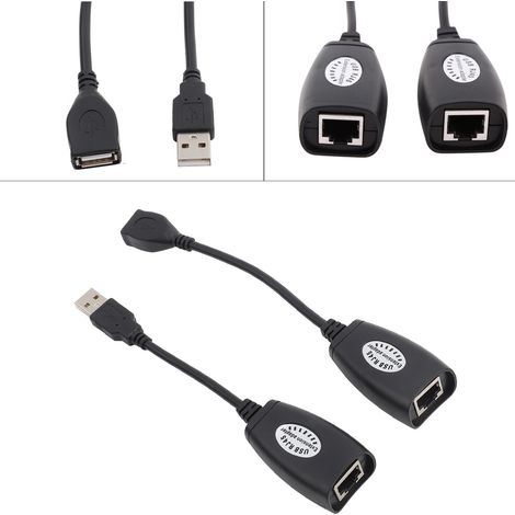 Adaptateur USB 2.0 vers RJ45 pour Mac - Connexion Ethernet filaire (1/5)