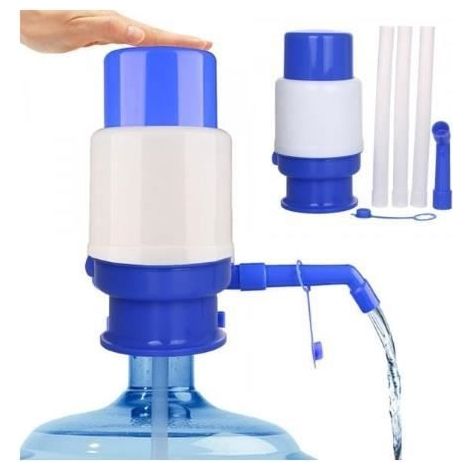 Pompe à bouteille d'eau manuelle - Pompe à eau portable - En plastique - Distributeur d'eau potable (1/4)