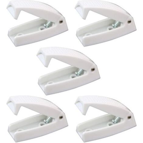 5pcs maintien porte camping-car pilote, Boucle de porte pour RV véhicule de Camping Loquet de Porte de Porte pour Bagages de Voyage de Camping-car en Camping car arret de porte soute camping ca (1/5)