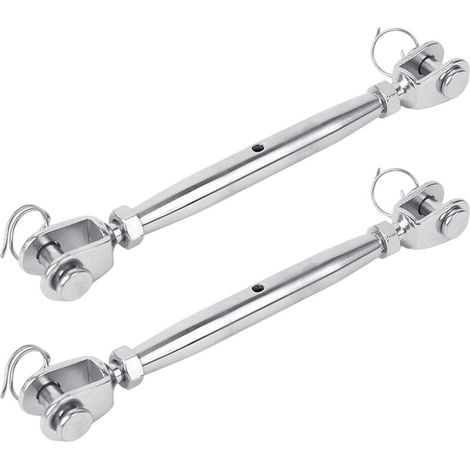 Lot de 2 M5 tendeurs de qualité marine pour une fixation sûre et un corps fermé durable (1/5)