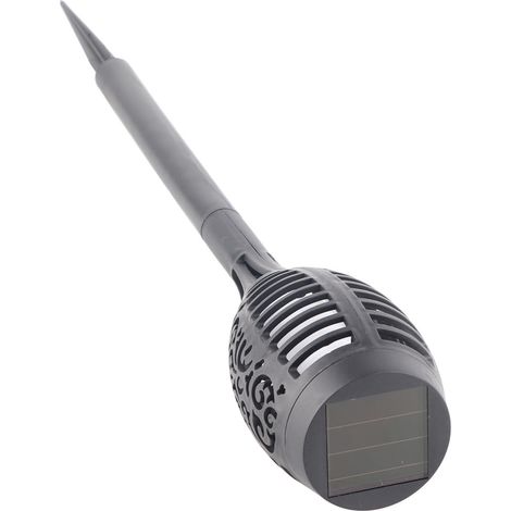 Set wasserdichter LED-Solarfackeln mit flackernder Flamme zur Gartendekoration (1/5)