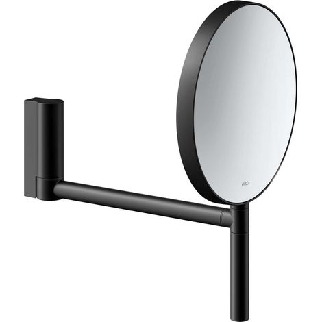 Keuco Plan - Miroir cosmétique mural, noir mat 17649370002