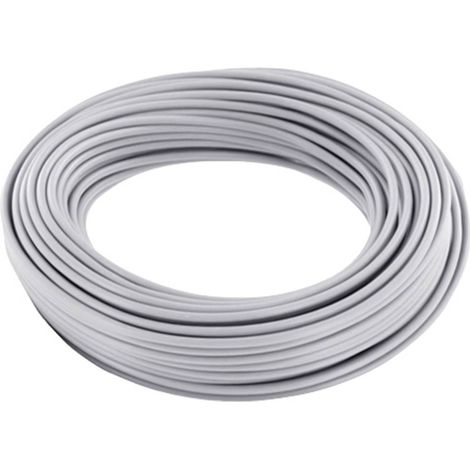 econ connect KL014GR10 Fil de câblage 1 x 0.14 mm² gris 10 m