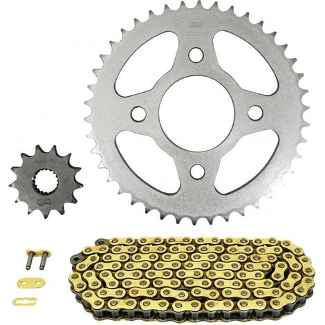 kettenset afam für motorrad mash 125 cafe racer neu (1/3)