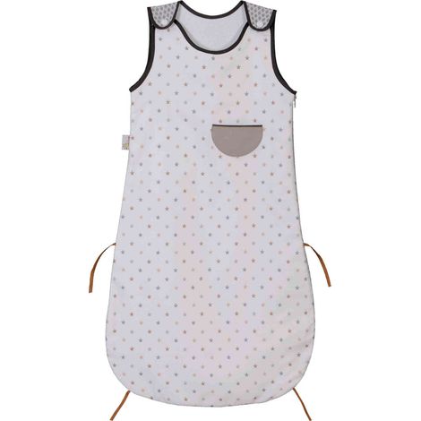 Gigoteuse bébé été jersey bio Little sweet dreams 6-36 mois - Blanc - P'tit Basile (1/2)