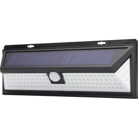 Solar-Wandleuchte mit Bewegungsmelder, solarbetriebene LED-Gartenleuchte, Sicherheitsleuchte für den Außenbereich, Typ A (1/5)