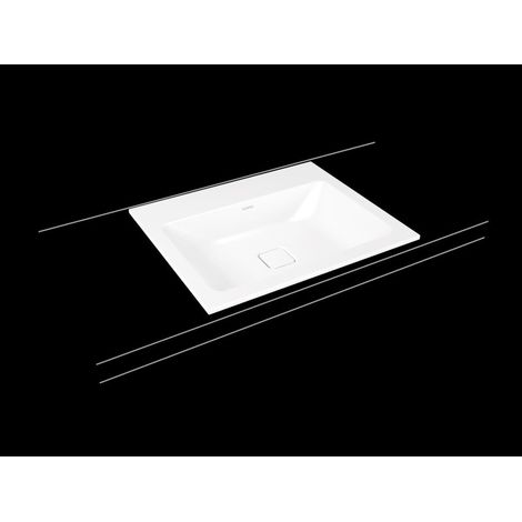 Kaldewei 901606033676 Lavabo encastré CONO Mod.3080, 600 x (1/2)