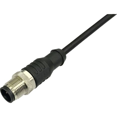 BKL Electronic 2702021 Câble de raccordement M12 mâle, droit 2 m Nombre de pôles: 4 1 pc(s) C743702 (1/2)