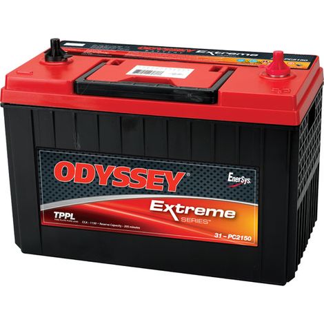 Batterie AGM ODYSSEY AGM PLOMB PURE PC2150S GR31 12V 100AH 2250 AMPS (EN) (1/2)