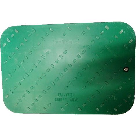 Couvercle pour regard Jumbo – Dimensions 51,5 x 36,5 x 6 cm – Solution durable pour gestion de l'eau – Pour espaces extérieurs