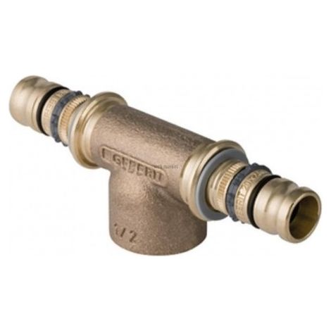 Geberit 613.360.00.5 Mapla tee con filetto femmina Ø26mm 1/2"