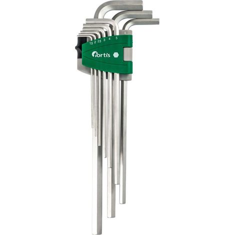 Llave Allen Conjunto 9 A Lo Largo Fortis Unités.15-10Mm