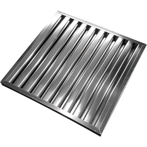 Filtre choc 500x500x25mm (Type B) pour hotte pro (1/2)