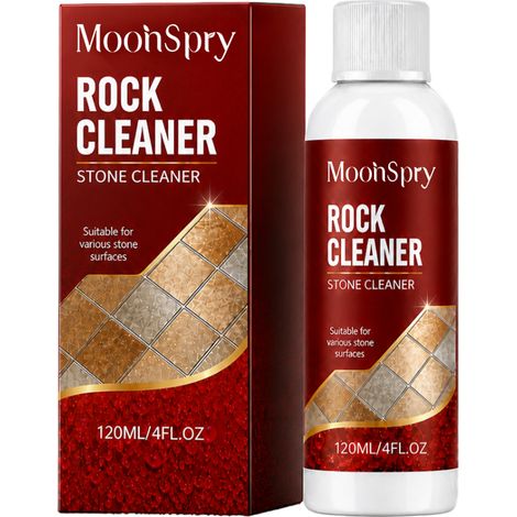 Nettoyant pour pierre MOONSPRY, convient au nettoyage de diverses surfaces en pierre, élimine les taches et la mousse, 120 ml. (1/5)