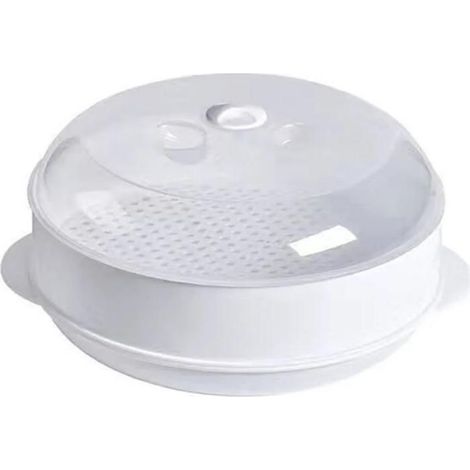 Cuit-Vapeur Micro-Ondes - Couvercle Verrouillable Hermetique - Pour Poisson Et Legumes - 1 Unite (1/5)