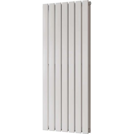 Typhoon - White Vertical Radiator H1200mm x W476mm Double Panel