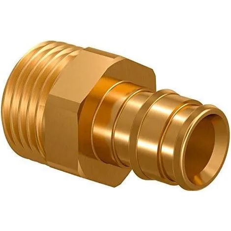 Raccordo uponor q&e male connector pressione 10 bar temperatura 70 °C